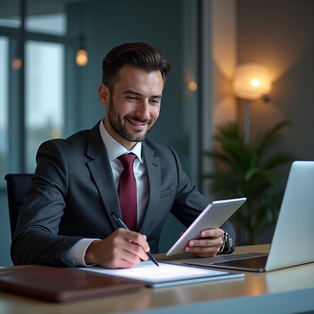 Процесс электронной подписи документов